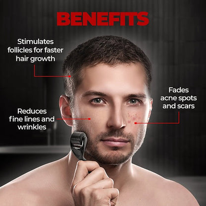 540 Titanium Derma Roller – Skin Therapy for Men & Women