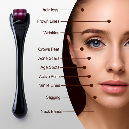 540 Titanium Derma Roller – Skin Therapy for Men & Women