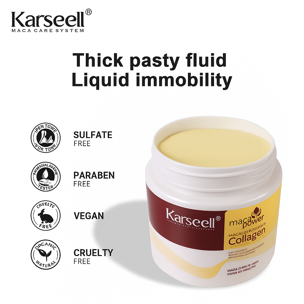 Karseell Collagen Hair Treatment Mask For Dry Damaged & All Hair Types - 500ml